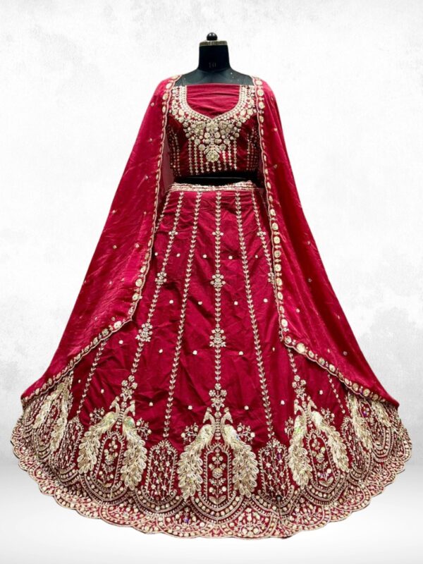 Rajdut Blue Lehenga with Jarkan & Sequins