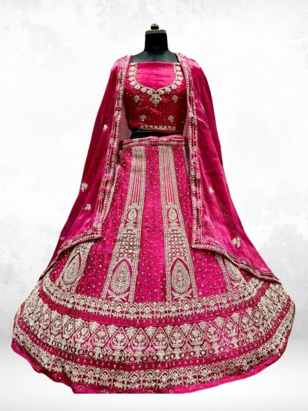 Rajdut Olive Lehenga with Jarkan & Sequins