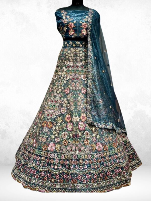 Rajdut Maroon Lehenga with Jarkan & Sequins